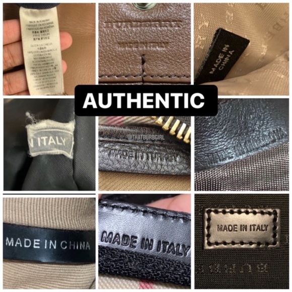 🚨 LEARN TO AUTHENTICATE BURBERRY 🚨 PLEASE SHARE - Picture 11 of 16
